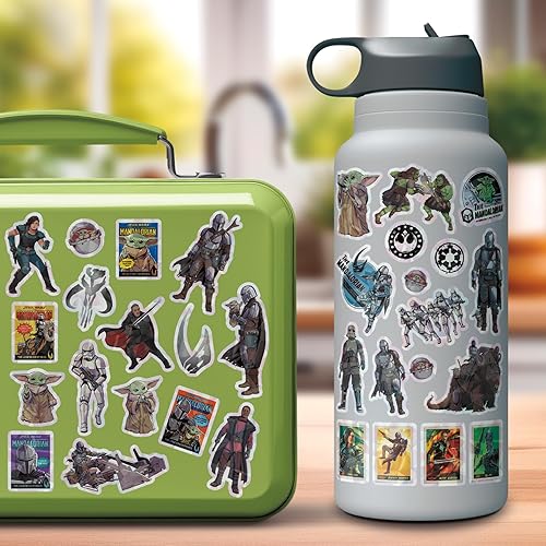 Miniatura 2 de Star Wars Mandalorian 2 - Adhesivo estándar de The Child - 4 hojas