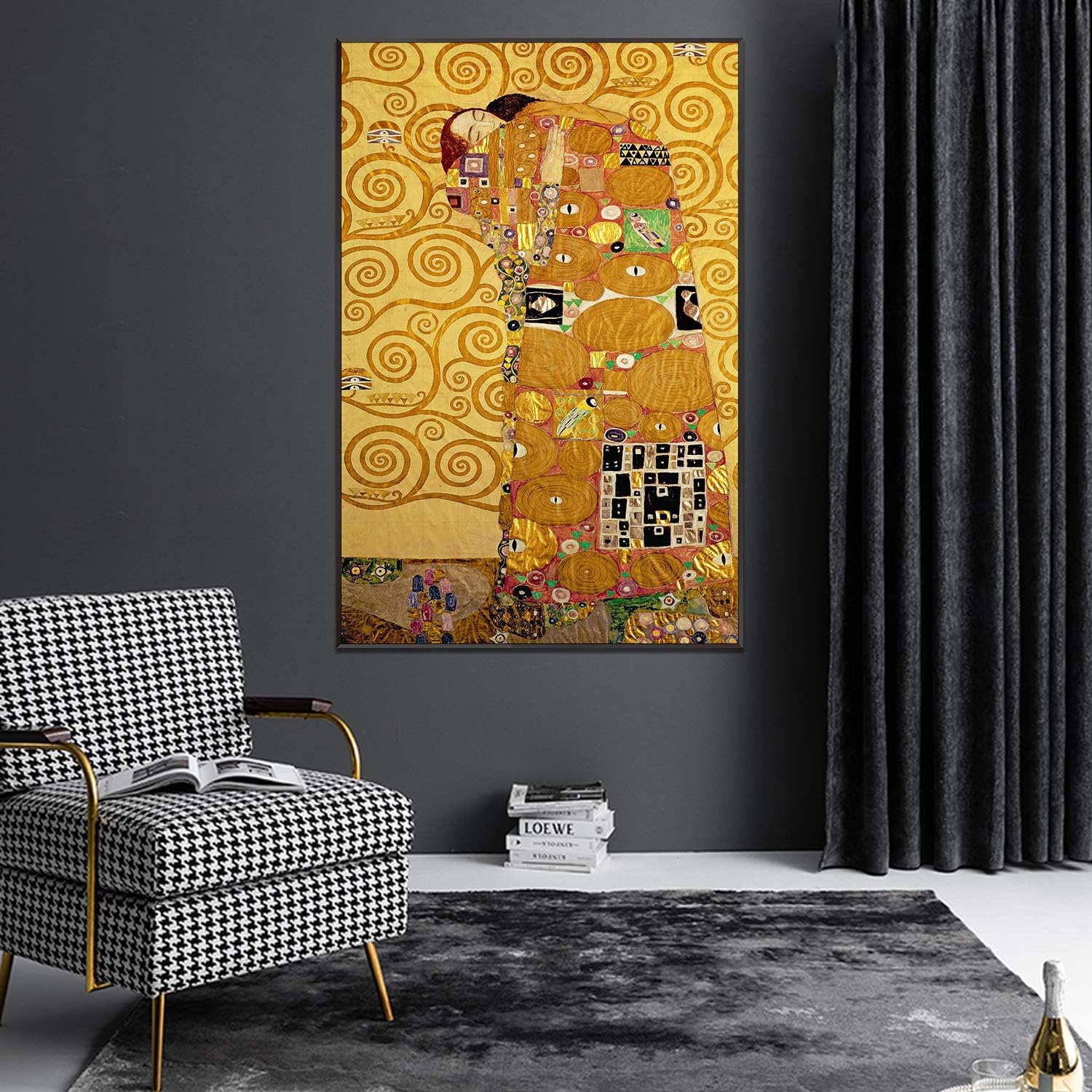 特別セール品 アートパネル クリムト 接吻 油絵 絵画 世界名画 アートポスター フレーム ボーダー付きのキャンバスアート インテリア 壁掛け 飾り絵 装飾軽くて取り付けやすい 贈り物 B 50x70cm Sparrow Rs 特別セール品 アートパネル クリムト 接吻 油絵 絵画 世界名画 アートポスター フレーム ボーダー付きのキャンバスアート インテリア 壁掛け 飾り絵 装飾軽くて取り付けやすい 贈り物 B 50x70cm Sparrow Rs