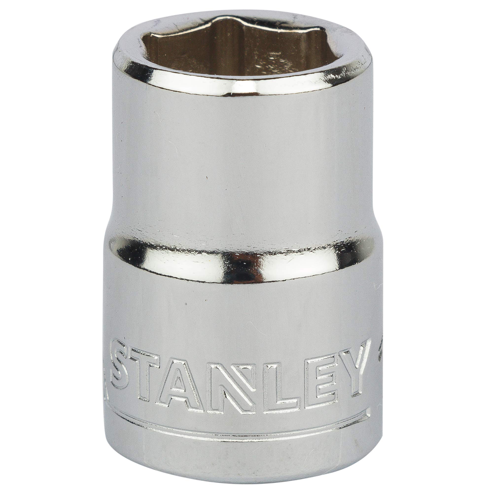 STANLEY STMT72919-8B 3/8-inch 11mm Chrome Vanadium Steel 6 Point Standard Socket (Silver)-picture-31