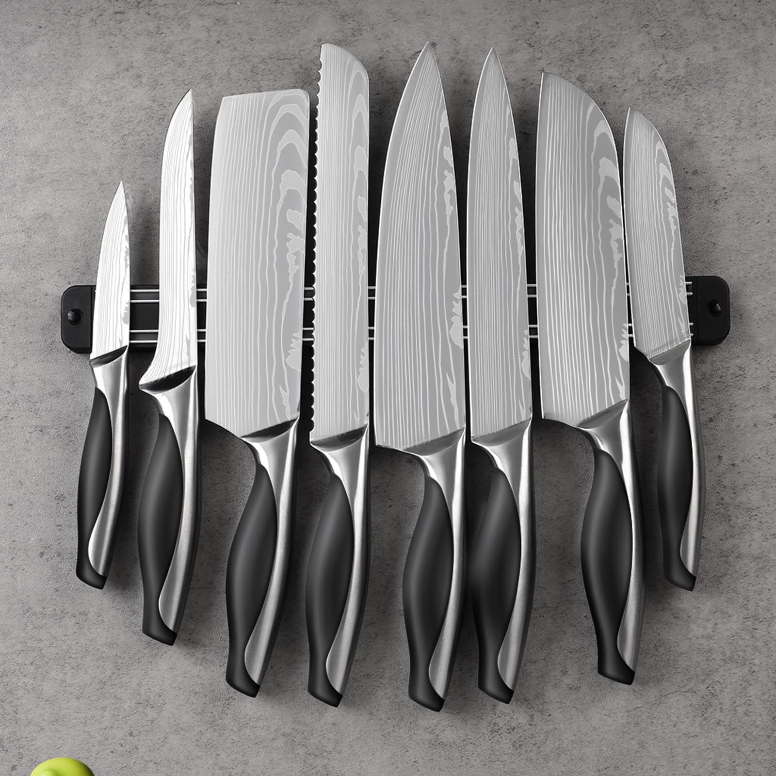 8-Piece Knives Set for Kitchen Utensils Set Kitchen Accessories Extremely Sharp Blades for Effortless Cutting Dishwasher Safe Restaurant