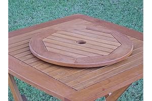 International Caravan's Ultimate Outdoor Lazy Susan - Your Go-To for Effortless Patio Dining
