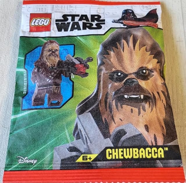LEGO Star Wars: Chewbacca Minifigura con ballesta de tiro