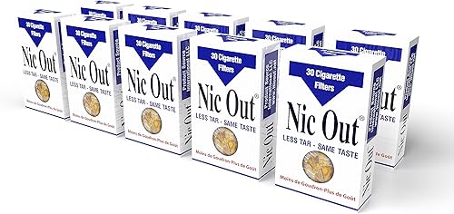 Filtros para fumadores de cigarrillos 10 paquetes (300 filtros)