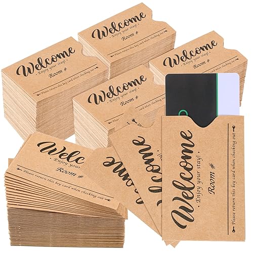Sabary 500 Pcs Hotel Key Card 2.36 x 3.54 Inch