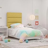 Vista 407 de Jaxx Panelist - Cabecero acolchado moderno, juego de 4 paneles para montar en la pared (cada uno de 11.25 x 38 pulgadas), tamaño King