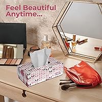 Vista 3 de Facial Tissues boxes 230 Sheets Per Box 8 Boxes. Premium Soft Gentle and Durable in A Stylish Box - 1,840 Sheets