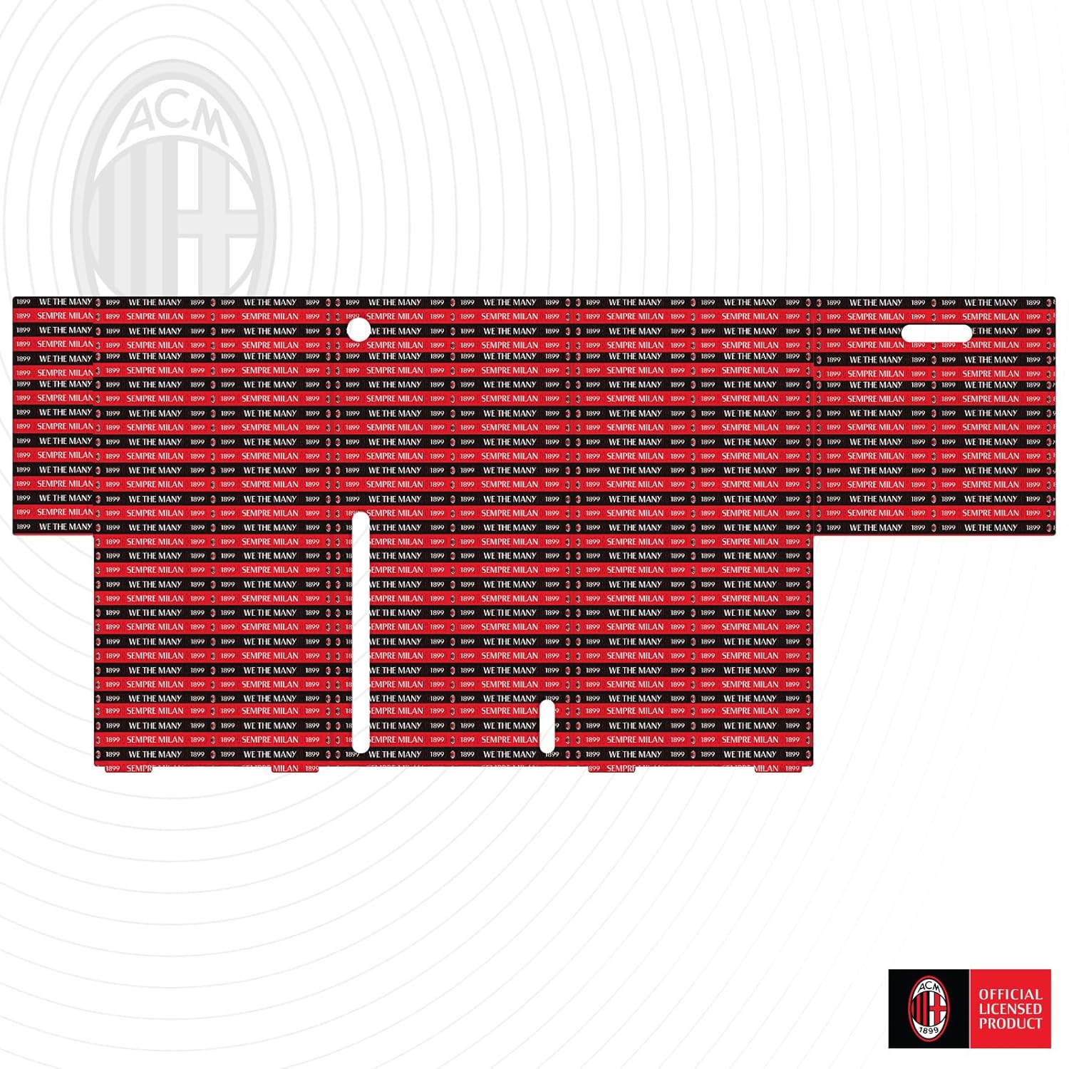 Head Case Designs Officially Licensed AC Milan Milan 1899 Art Game Console Wrap Case Cover Compatible With Xbox Series X