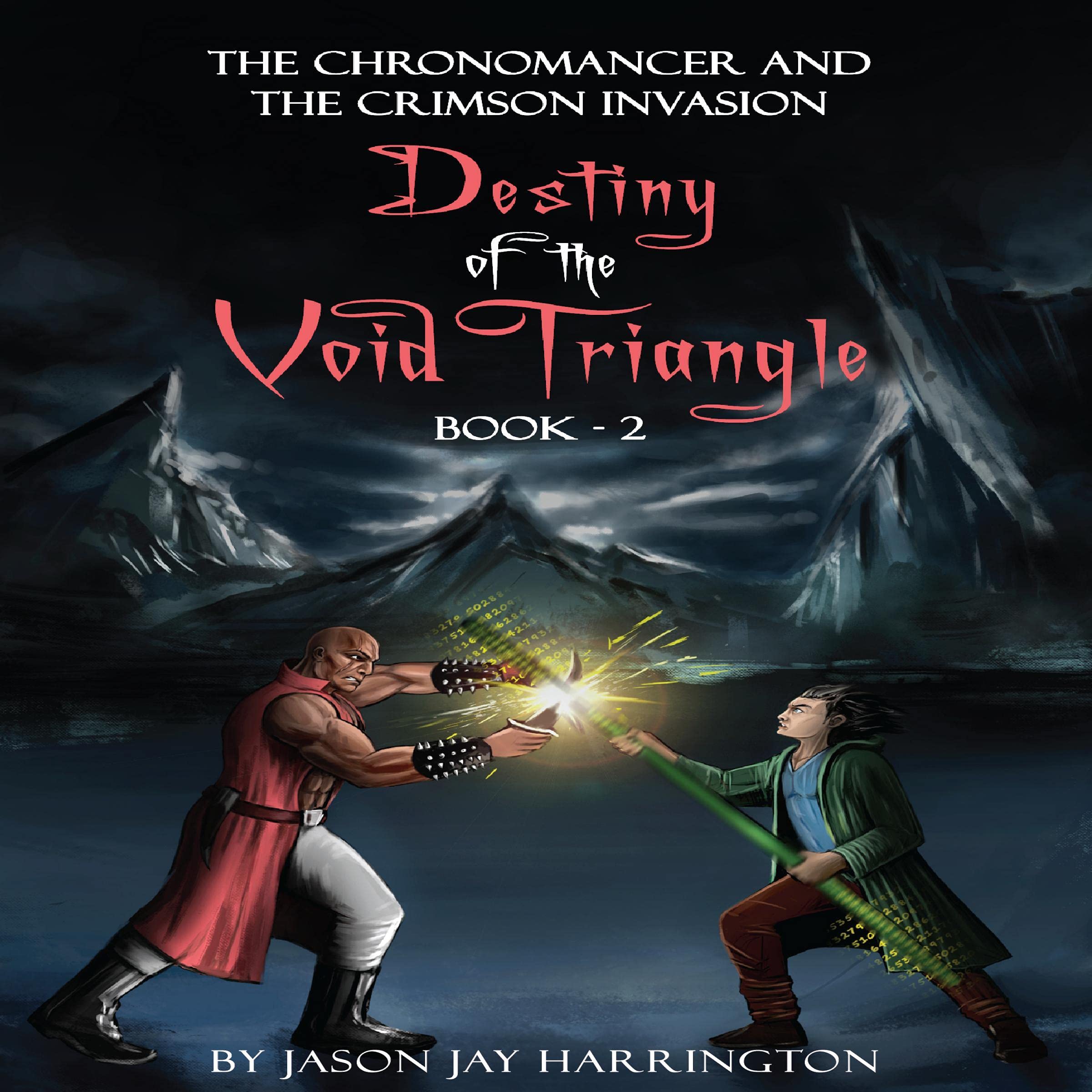 Cover art for The Chronomancer and the Crimson Invasion