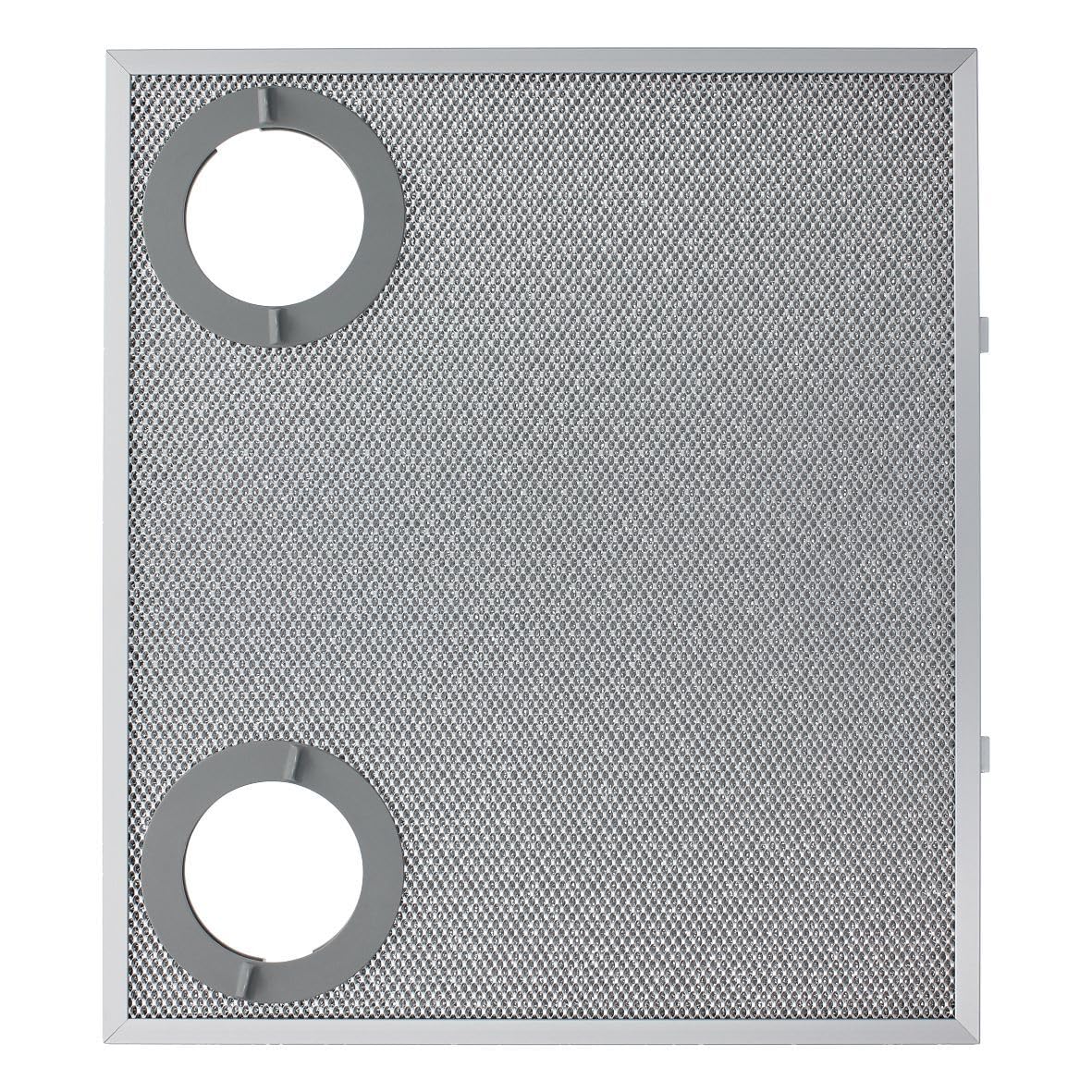 easyPART passend für BOSCH 00358699 Fettfilter Siemens Metallfilter | 380x335mm Dunstabzugshaube, mit 2 Aussparungen Löchern für die Halogenlampen, 5750199747, Metallfettfilter