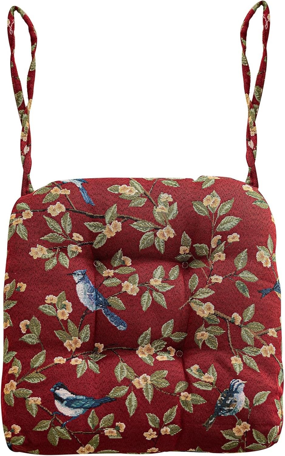 Coussin chaise cuisine lavable en mousse à mémoire de forme epais