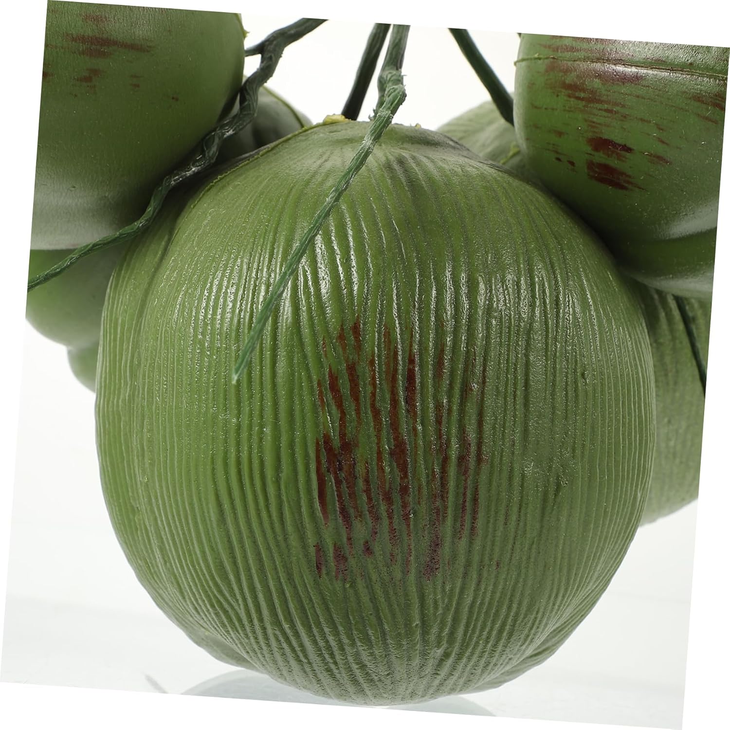 ABOOFAN Realistic Fake Fruit Model Decorative Coconut for Home Restaurant Photo Prop Artificial Coconut Models