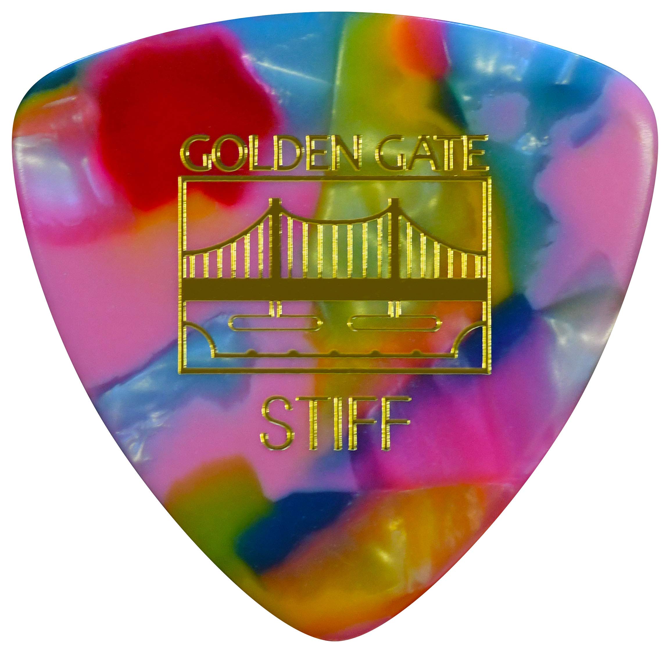 Amazon | Golden Gate ギターピック (MP-307) ピエロ紙吹雪 大きな