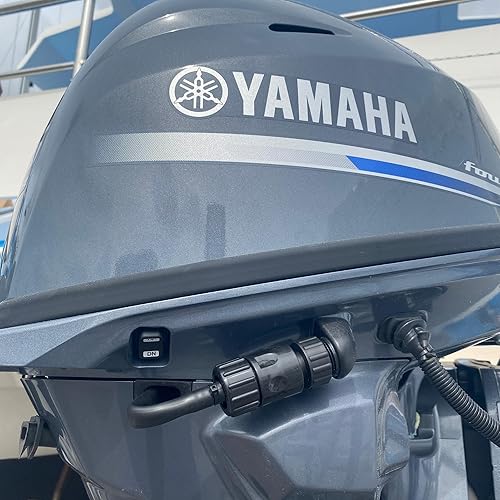 Miniatura 15 de Kit de descarga de conexión rápida fuera de borda para motores Mercury, Suzuki, Yamaha y Honda, adaptador de descarga marina con sello de junta