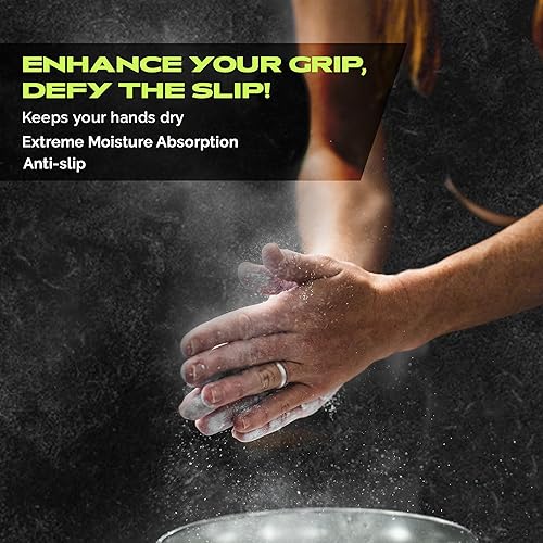 Miniatura 3 de Rage Fitness Gym Chalk  Magnesium Carbonate Athletic Chalk for Excellent Grip - Gym Workout Grip Chalk for Weightlifting & Gymnastics.