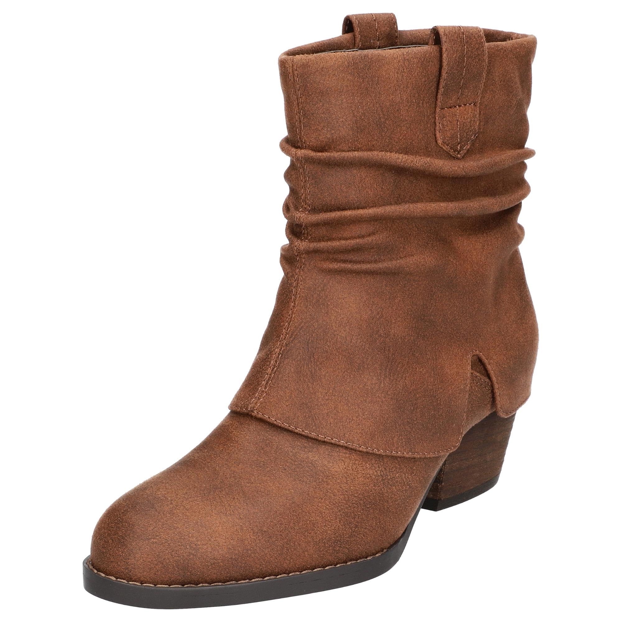 Bella Vita Women's Twyla Boots, Tan, 9.5 Wide