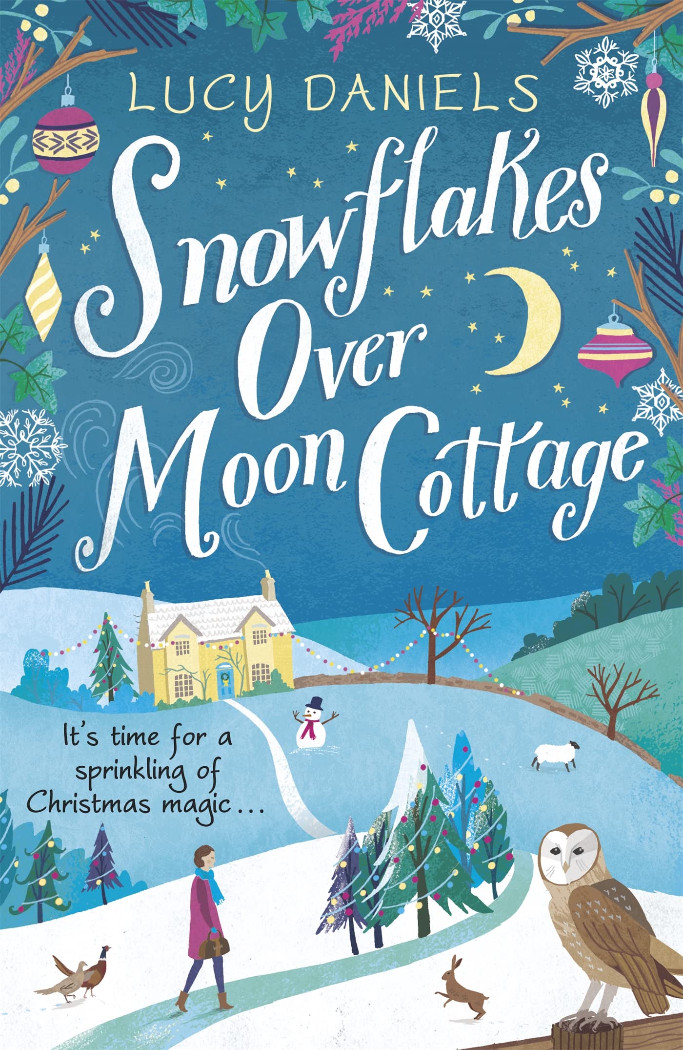 Snowflakes over Moon Cottage : The perfect cosy winter romance to warm your heart set in the Yorkshire Dales