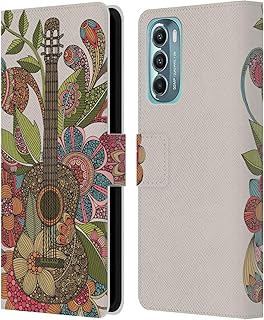Head Case Designs Officially Licensed Valentina Ever Guitar Bloom Leather Book Wallet Case Cover Compatible with Motorola Moto G Stylus 5G (2022)