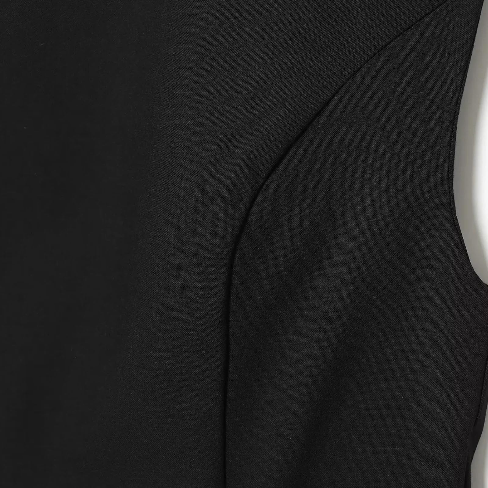 Vestido Corto para Mujer Moda de otoño Invierno con Costuras hacia atrás con Camiseta con Cremallera Ropa de Noche Francesa Chic Femenina