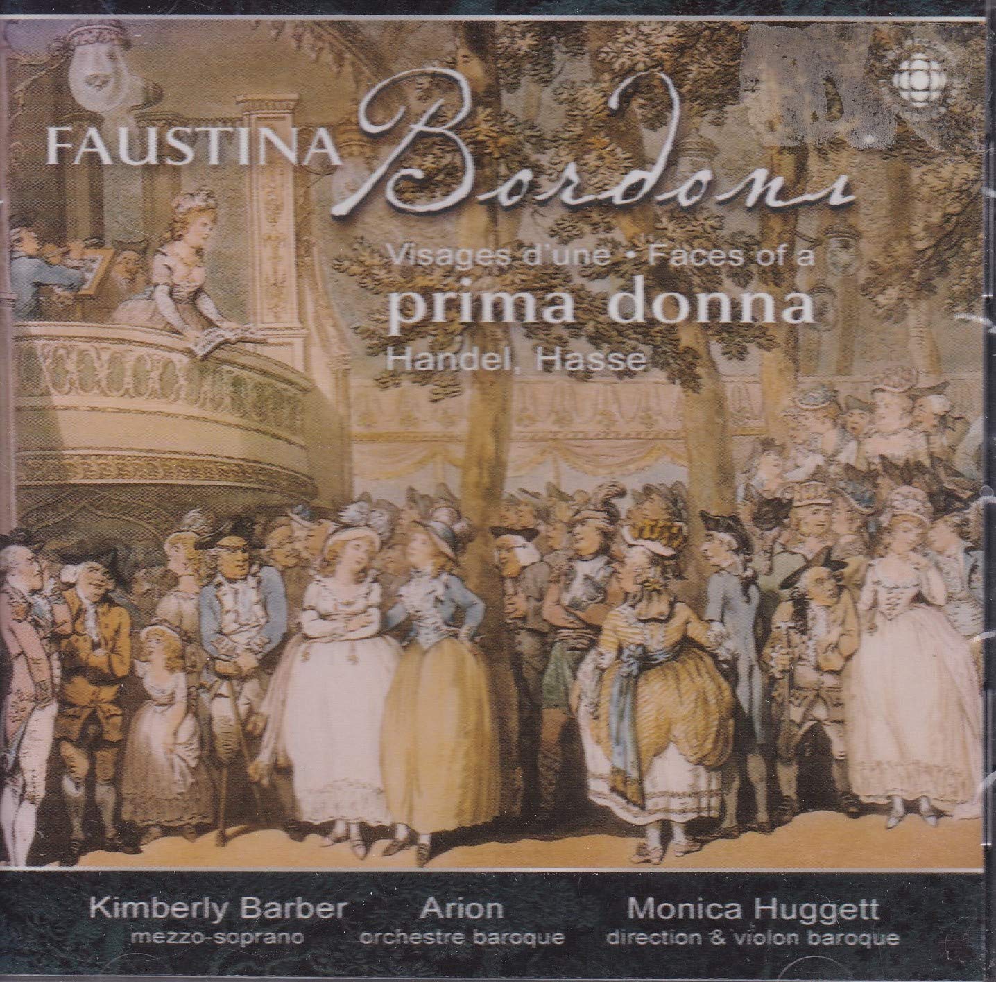 Faustina Bordoni Faces Of [Audio CD] Handel, George Frideric; Hasse, Johann Adolf