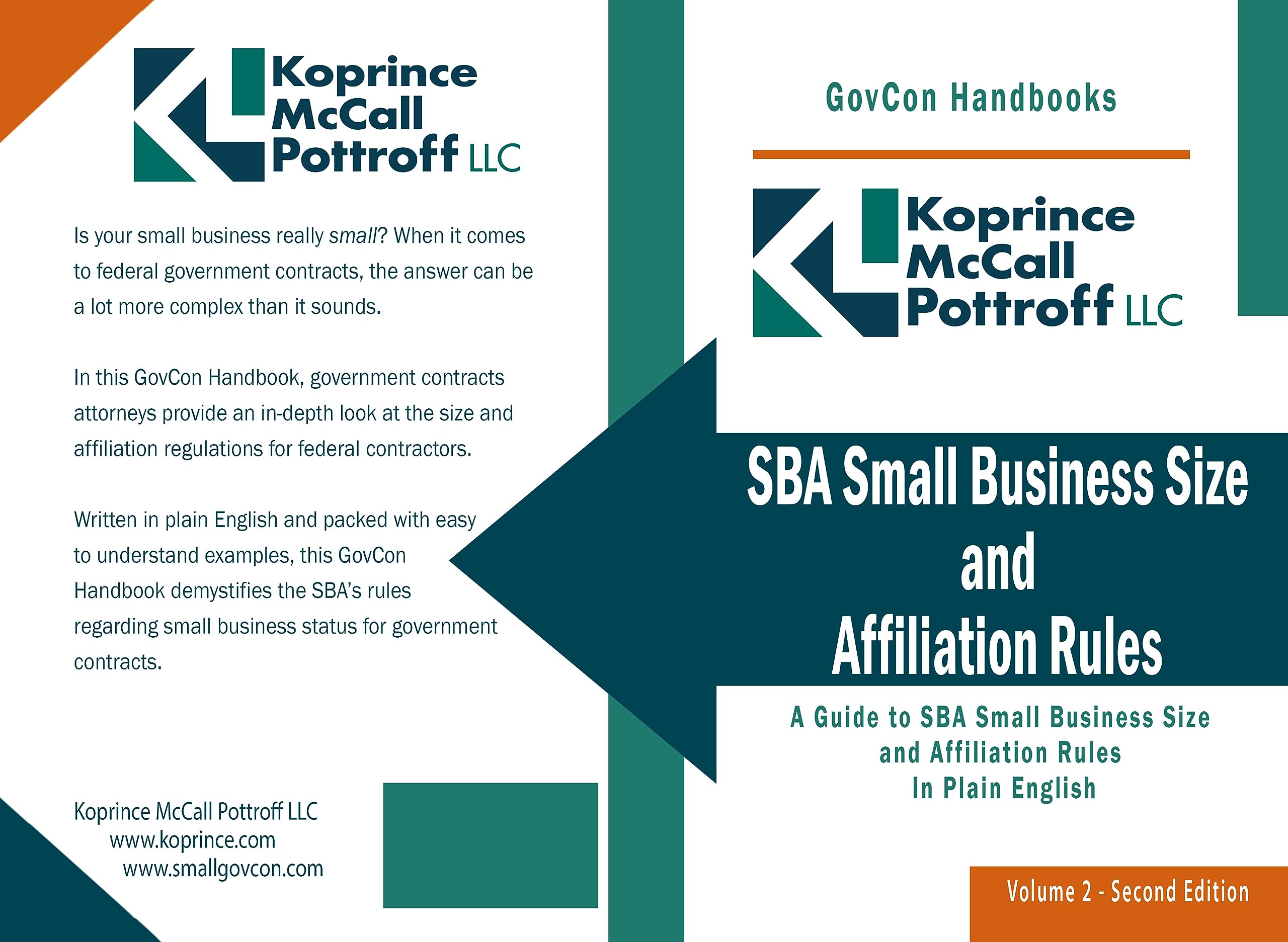 SBA Small Business Size and Affiliation Rules: A Comprehensive Guide - In Plain English (GovCon Handbooks)