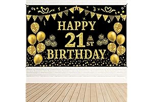 21st Birthday Backdrop: Celebrate in Style
