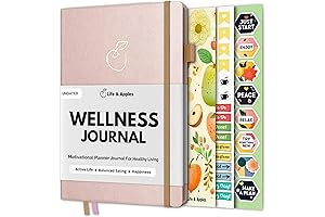 Life & Apples Wellness Planner: Your Comprehensive Food Tracking Journal for Weight Loss