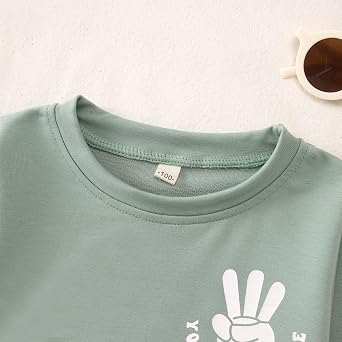 BOUTIKOME Young Wild and Three Birthday Boy Sweatshirt 3 Year Old Boy Pullover Third B-Day Party Shirt Fall Long Sleeve Tops