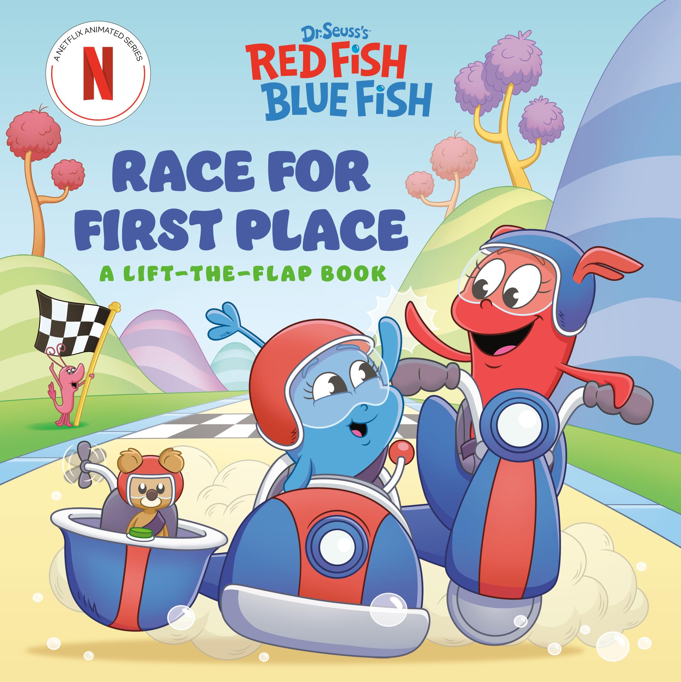 Race for First Place: A Lift-the-Flap Book (Dr. Seuss's Red F... - 9798217121748