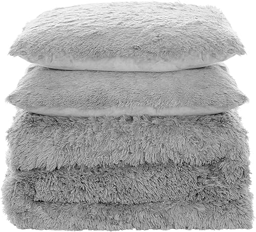 Miniatura 9 de Sweet Home Collection - Juego de edredón en bolsa de 7 piezas, unicolor, para todas las estaciones, manta suave de relleno alternativo y sábanas de