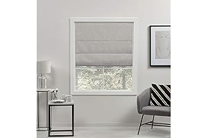 Exclusive Home Acadia 100% Blackout Roman Shade