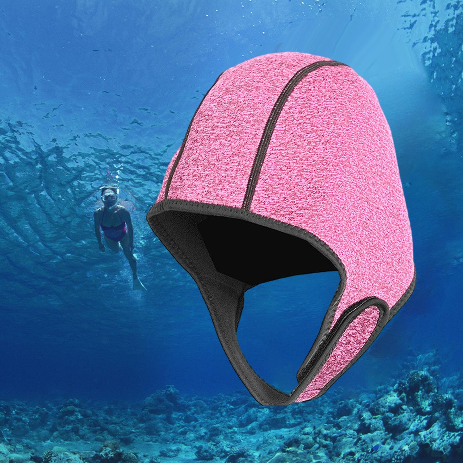 Cagoule en néoprène pour plongée surf thermique