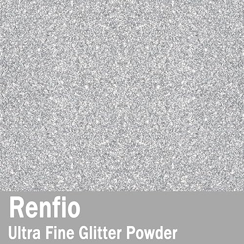 Miniatura 84 de Renfio Polvo ultra fino de purpurina rojo vino oscuro, 2.11 onzas (2.12 oz), copos de PET, manualidades, lentejuelas, decoración de slime, seguro