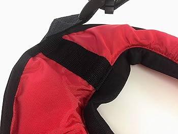 『Fujikura ライフジャケット FN-70S』赤×２着セット 桜マーク Amazon | 藤倉航装 自動膨張 救命胴衣 ライフジャケット FN-70S