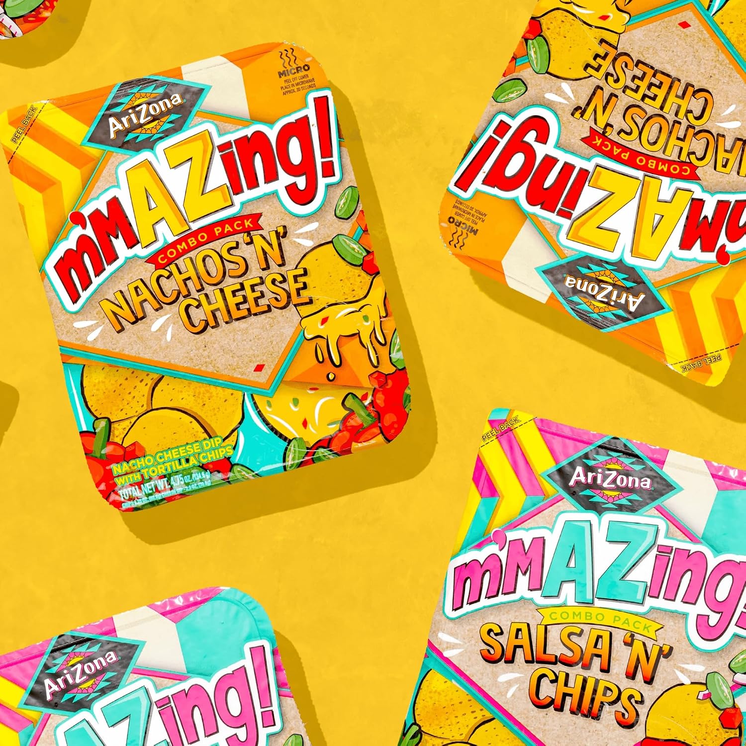 AriZona m'mAZing Chips & Dip Variety Pack - 3 Trays per Flavor (12 Pack) image 4
