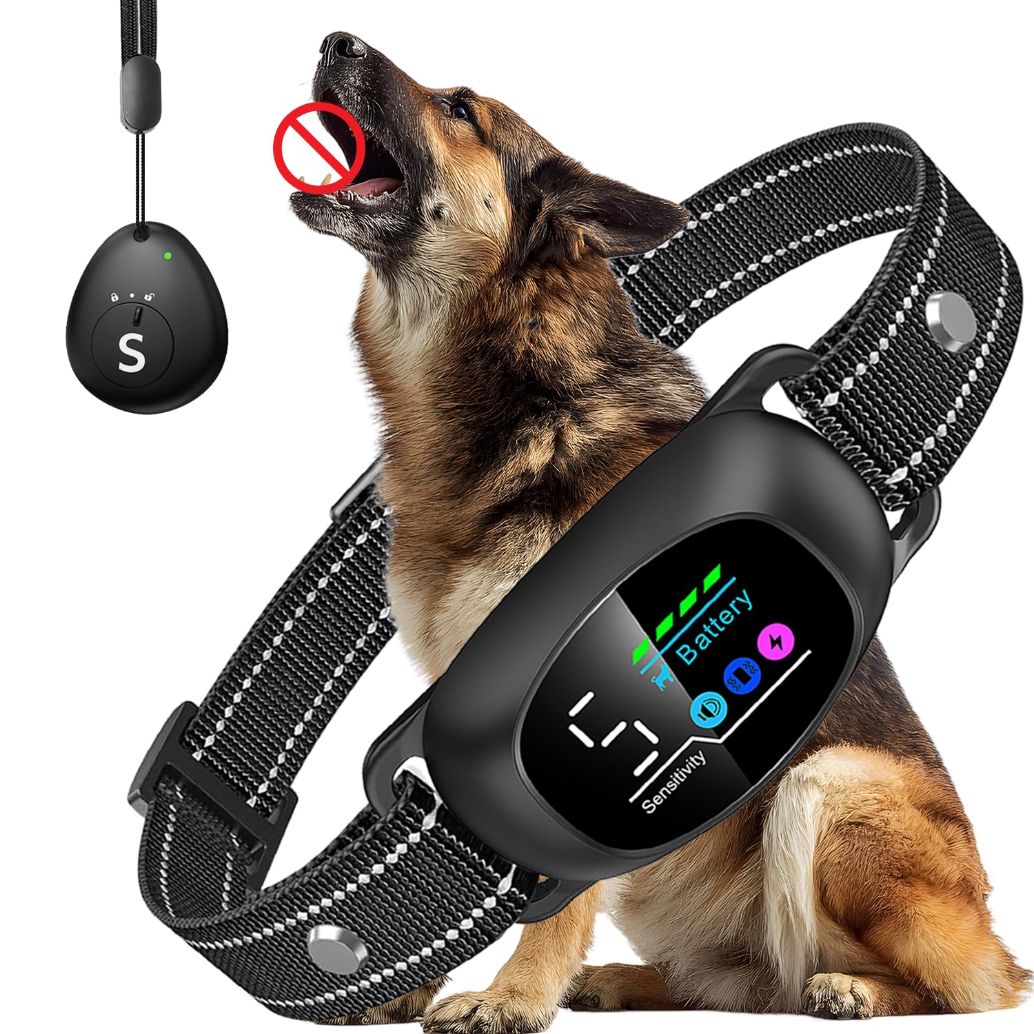 Tucnkac 2-in-1 Dog Bark Collar with Remote