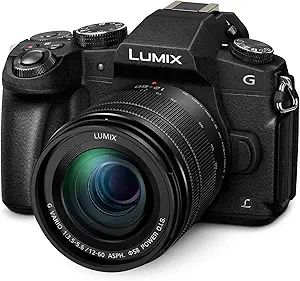 Panasonic LUMIX G85 4K Digital Camera, 12-60mm Power O.I.S. Lens, 16 Megapixel Mirrorless Camera, 5 Axis In-Body Dual Image Stabilization, 3-Inch Tilt and Touch LCD, DMC-G85MK (Black)