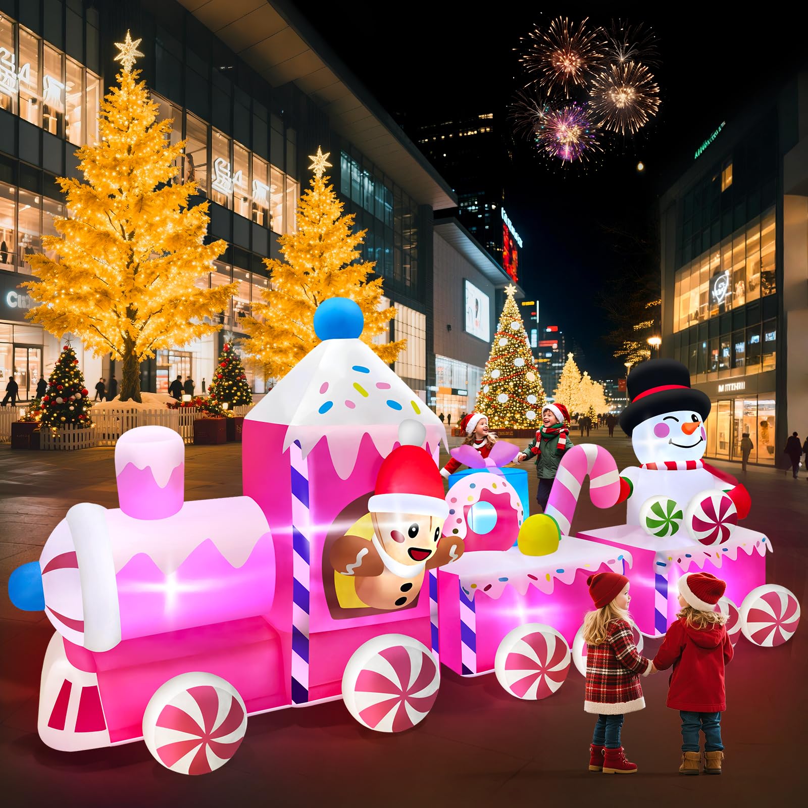 Kalolary 11FT Aufblasbare Weihnachtsdekoration