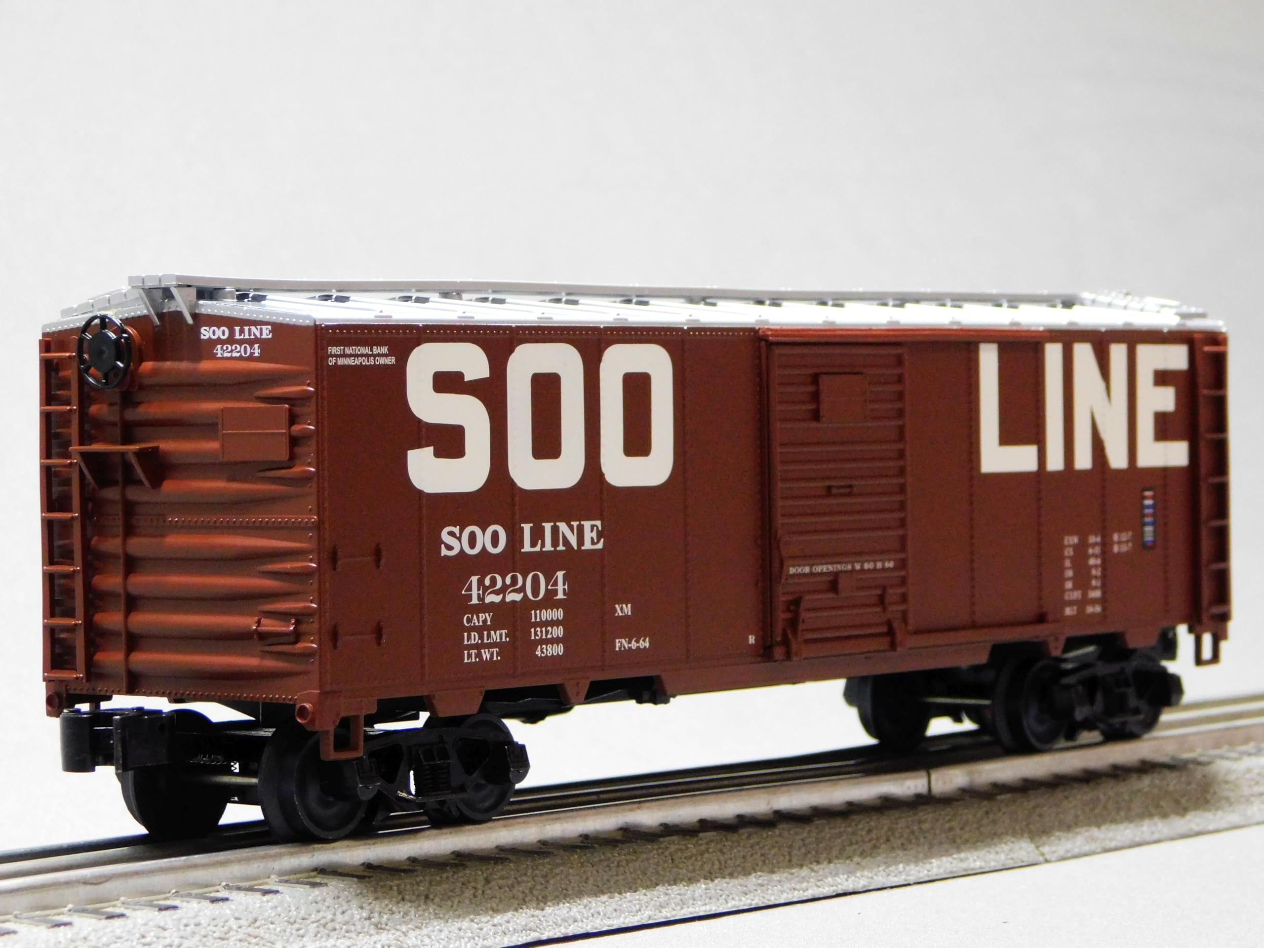 Lionel SOO LINE Steel Side BOXCAR #42204 O Gauge 2442291