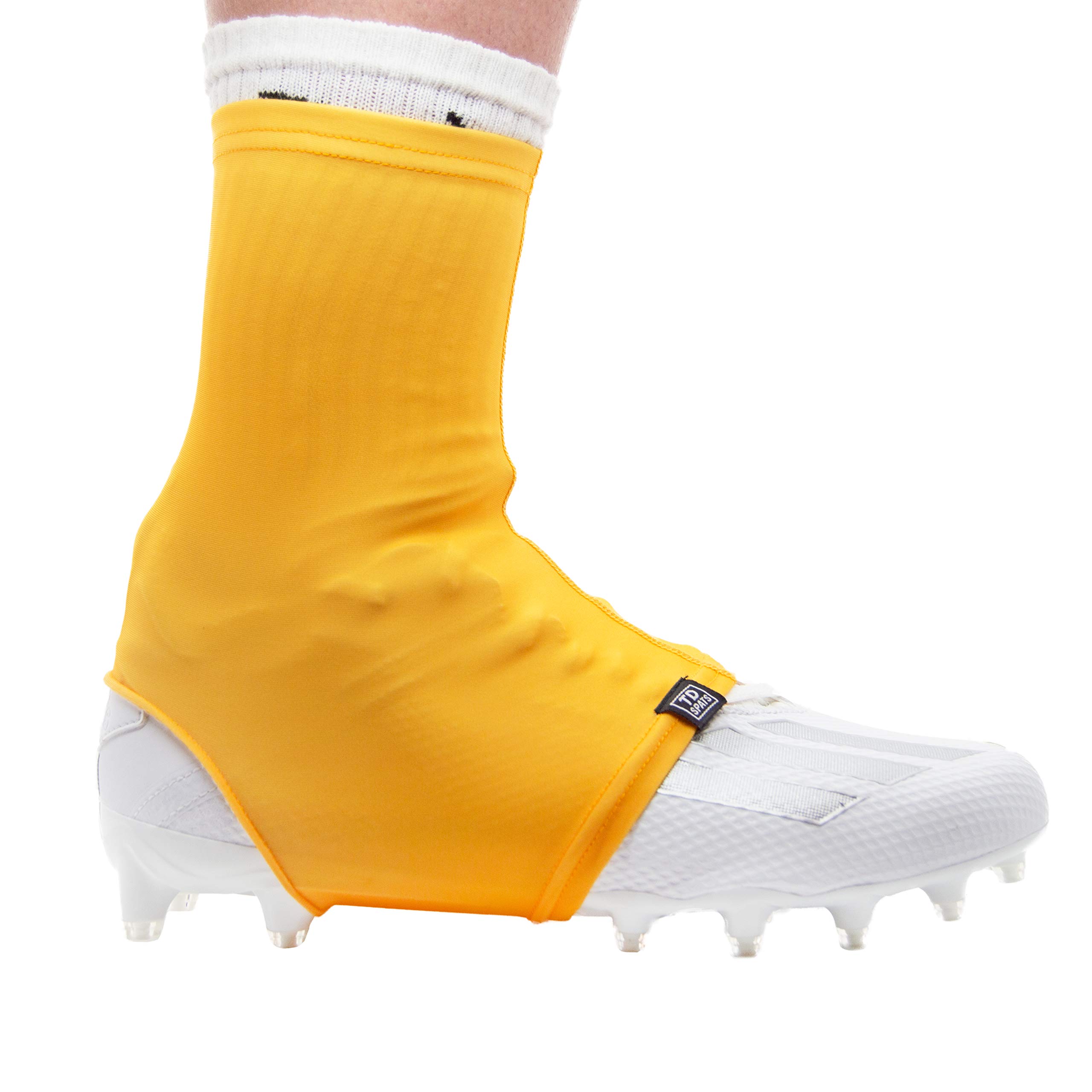 TD Spats Football Cleat Covers Premium Wraps for Cleats For Football,  Soccer, Field Hockey, or Turf