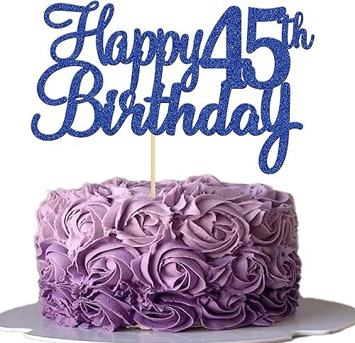 Miniatura 154 de Gyufise 1 decoración para tarta de cumpleaños número 21 con purpurina para tarta de cumpleaños, saludos a 21 años, veintiuno, fabulosa decoración