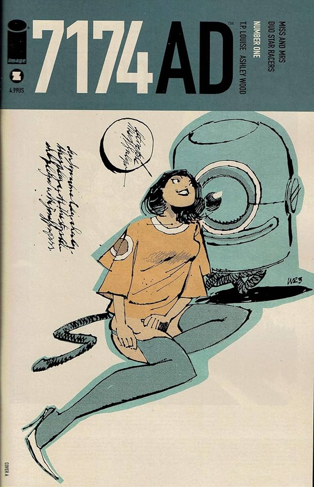 Amazon.com: 7174 AD #1A VF/NM ; Image comic book | Ashley