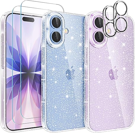 Compatible With Apple IPhone 17 | Glitter Case,Luxury Bling Rhinestone Soft Clear TPU Bumper Case - View #9