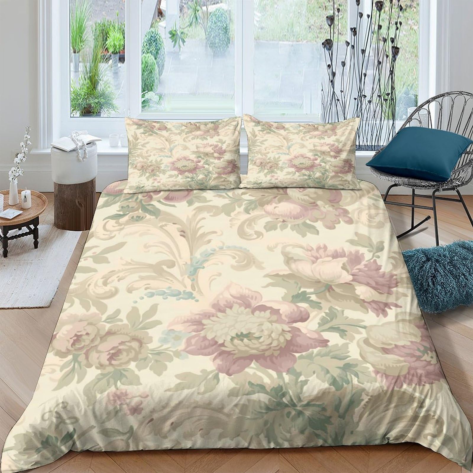 Ctjqhvkz Style-7 3D Printed Fitted Sheet Microfiber Bed Cover For European Standard Mattresses, Anti-Slip, Easy Care, Stylish Bedroom Decor, Dustproof And Washable Single（135X200cm）