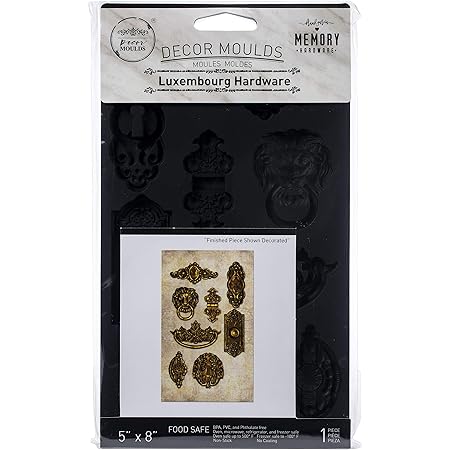 Prima Marketing 5x8 Inch Redesign Mould - Versatile Craft Mold For Resin & Soap Making