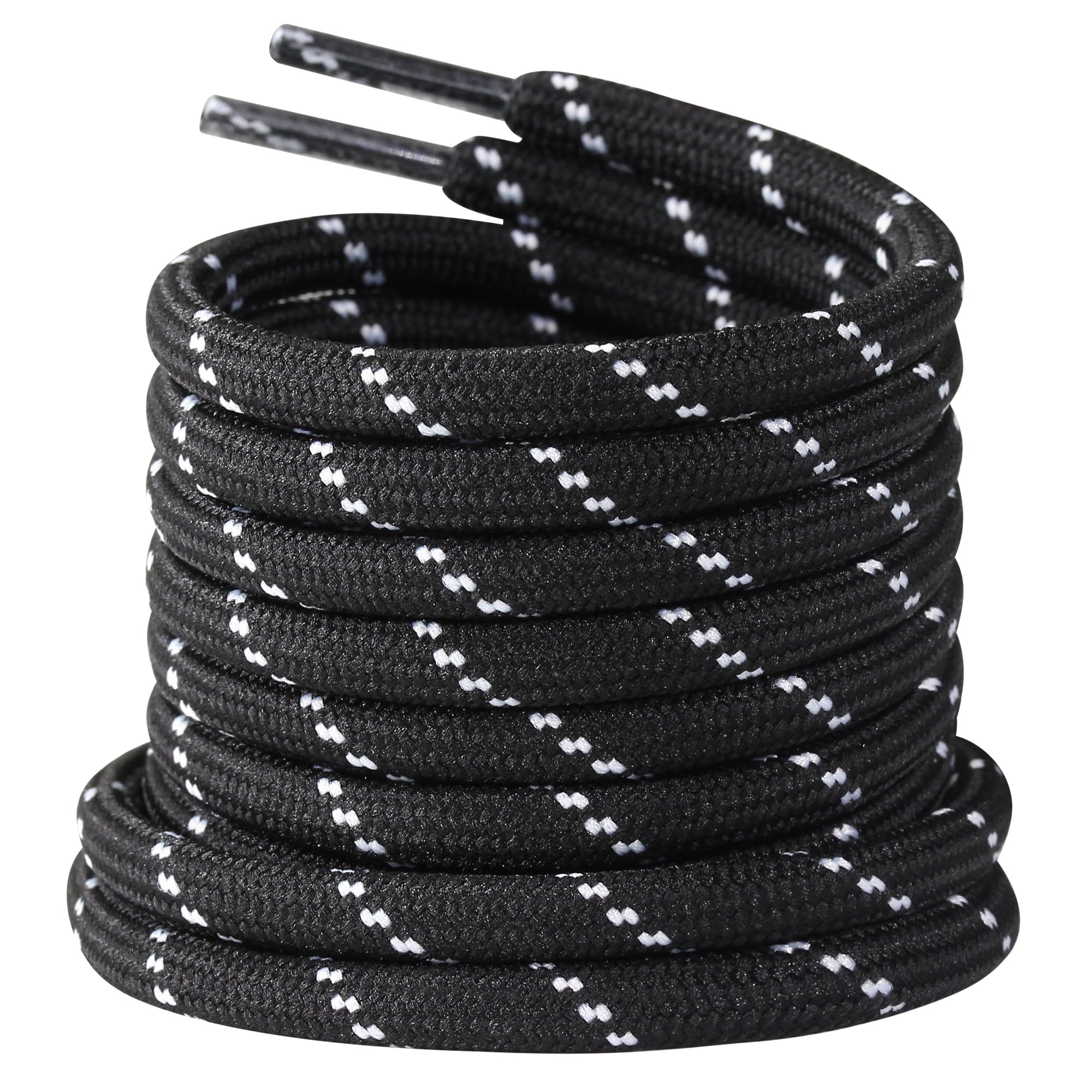 Heavy Duty Work Hiking & Walking Boot Laces, 4.5mm Round Trainer Shoe Laces — image 1