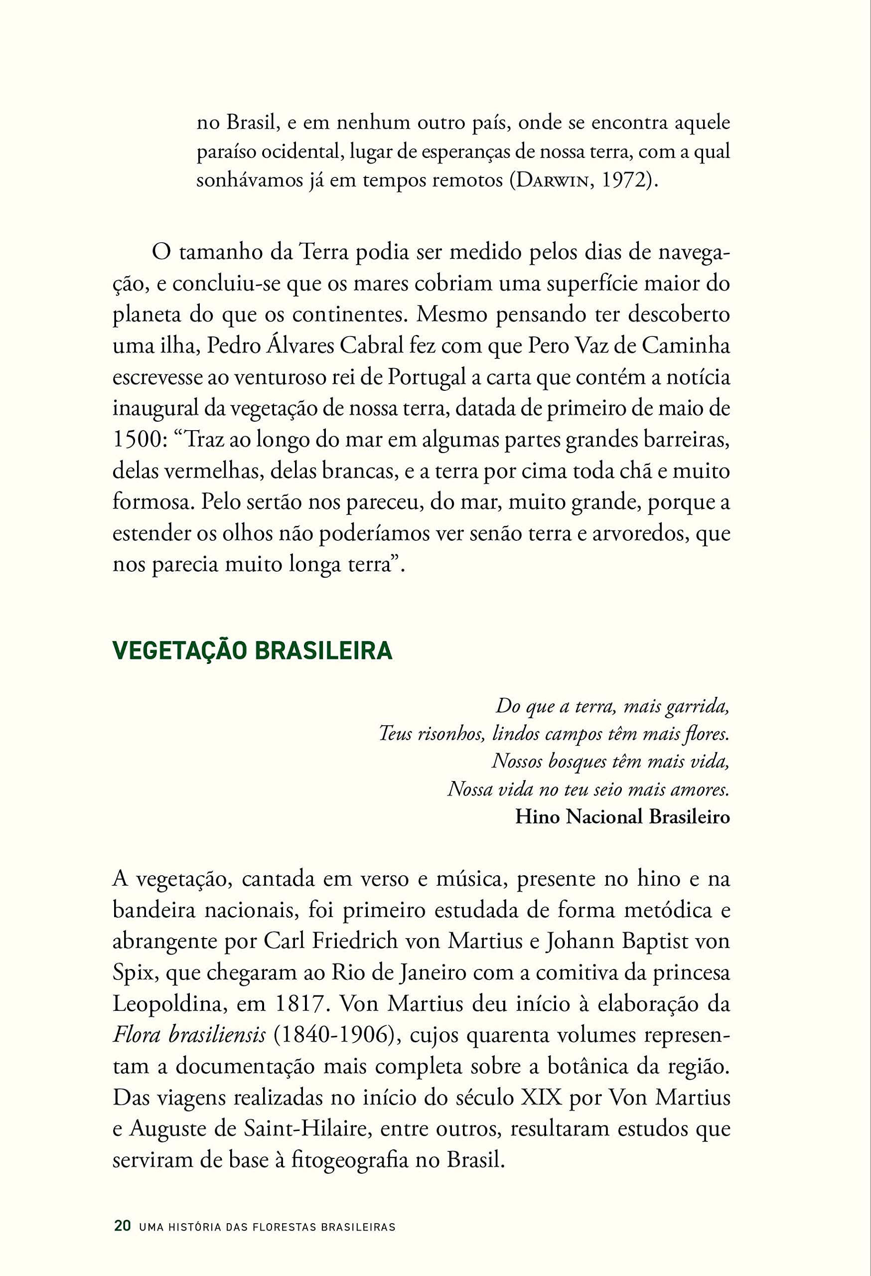 História das florestas brasileiras