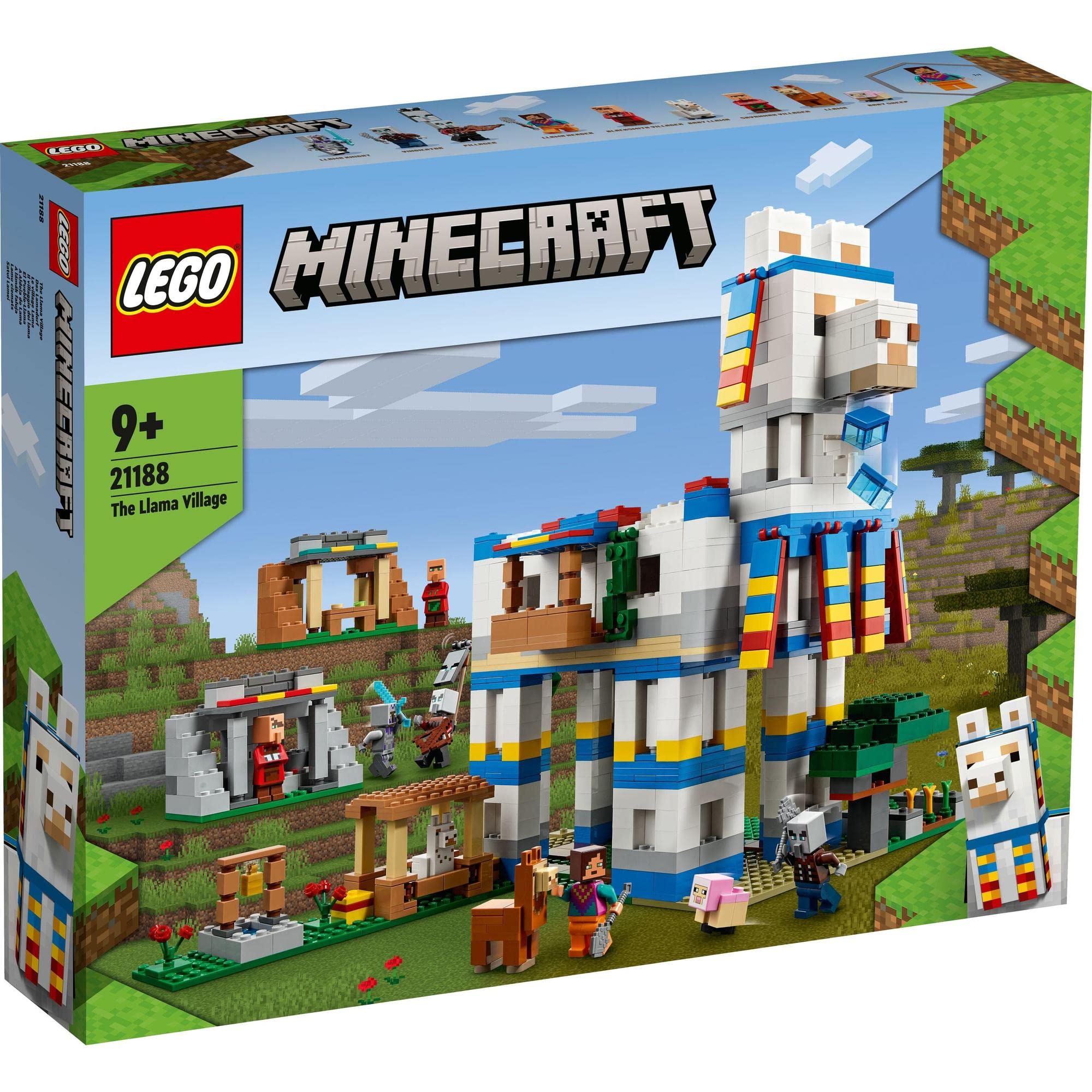 Amazon.co.jp: レゴ(LEGO) マインクラフト ラマの村 クリスマス 