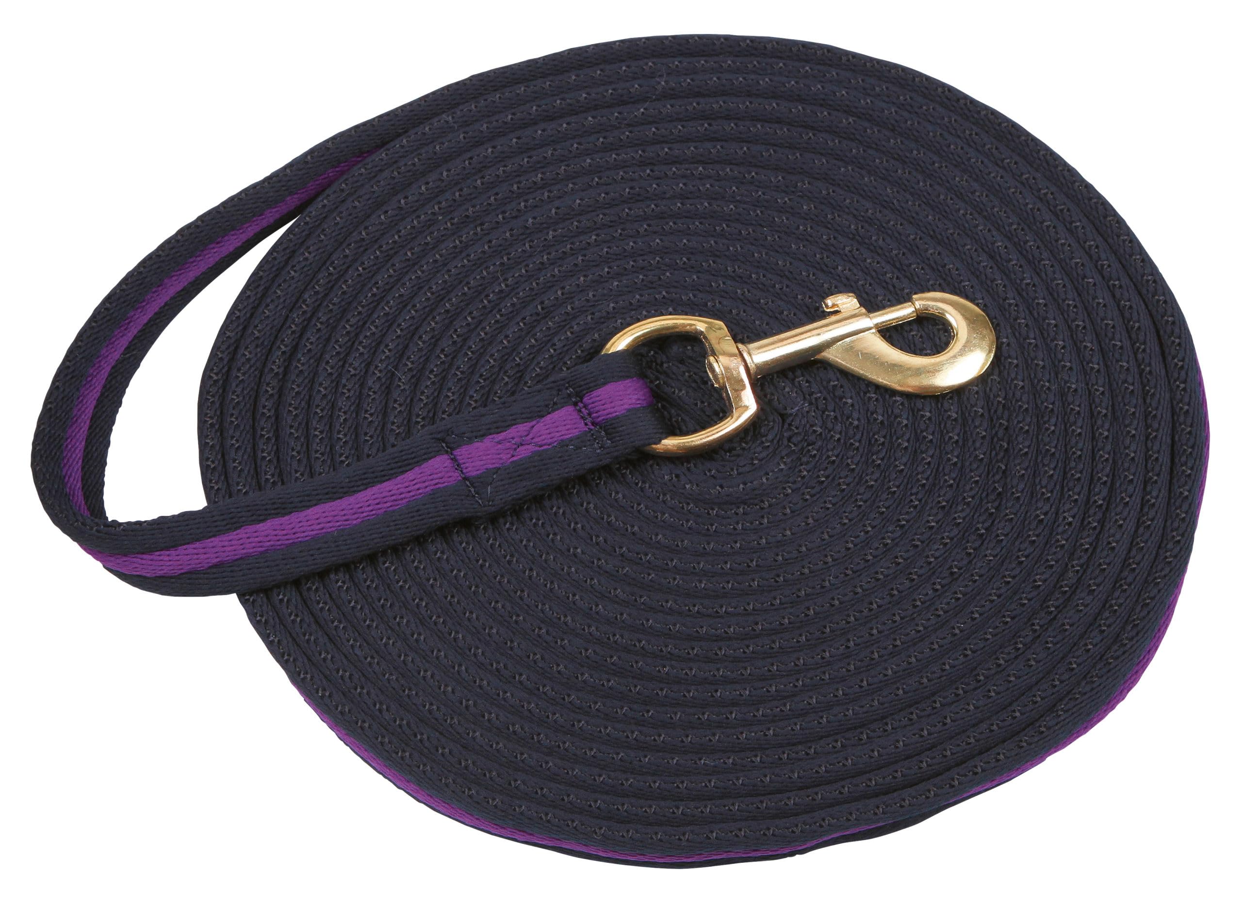 EXCELLENT Suministros Para El Caballo Lunge Whey Soft Lux Azul / Purple 8 M