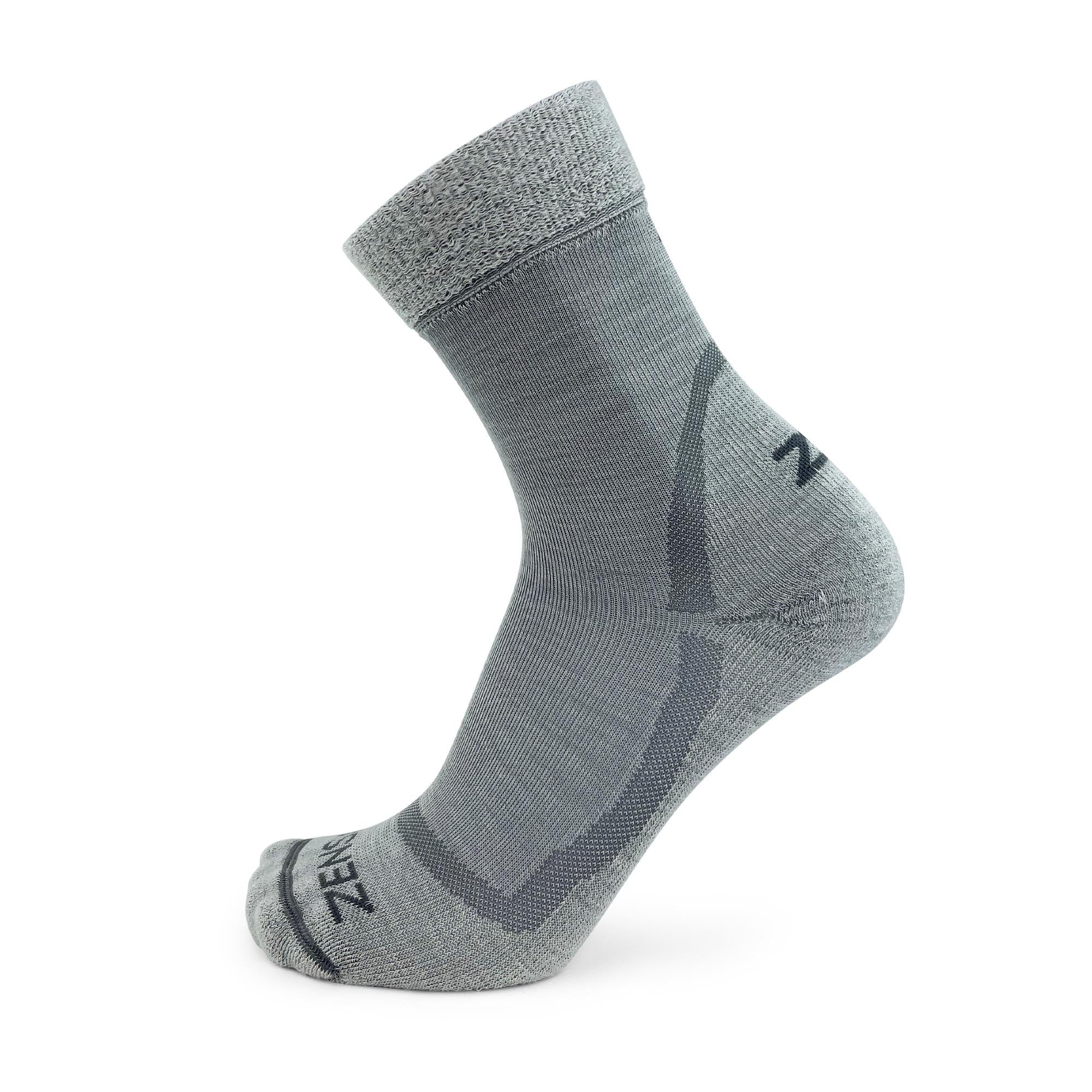 Women Warm Soft Fuzzy Socks - Zensah Thermal Sleeping Cozy Slipper Sock for Winter, Twilight, Large
