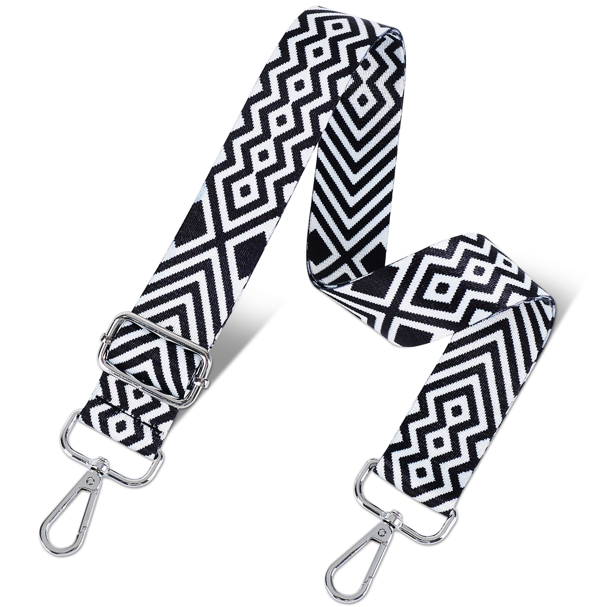 chushui Silver Hardware Purse Strap,Replacement Crossbody Adjustable Shoulder Strap for Handbag Bag